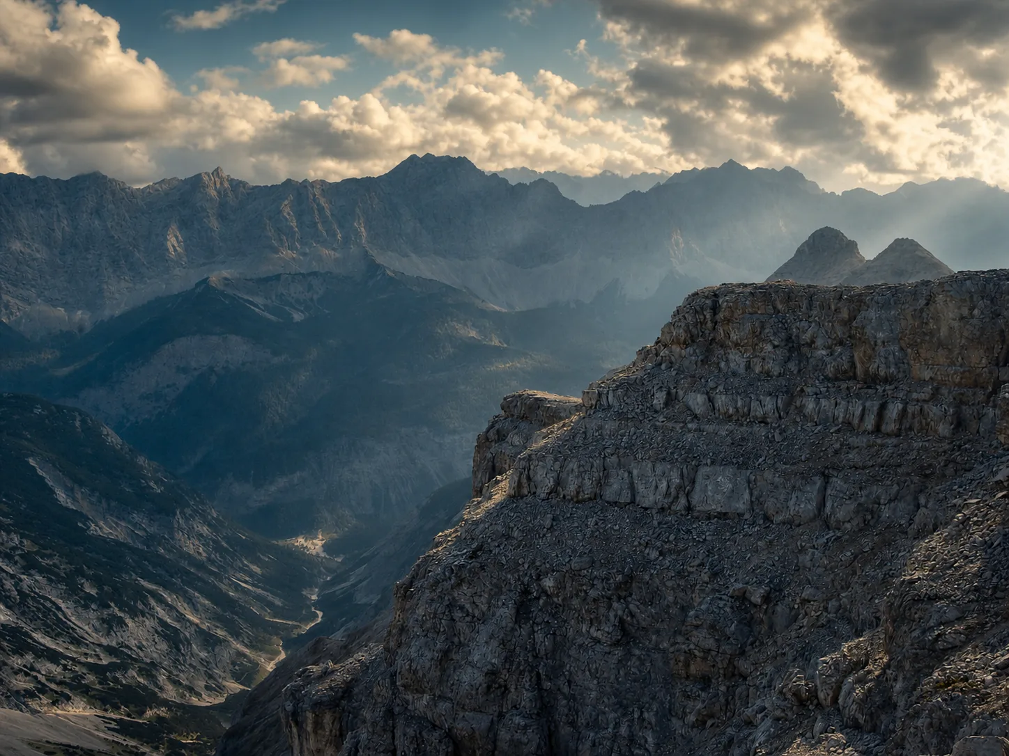 Karwendel Nord-Süd - Tourbild