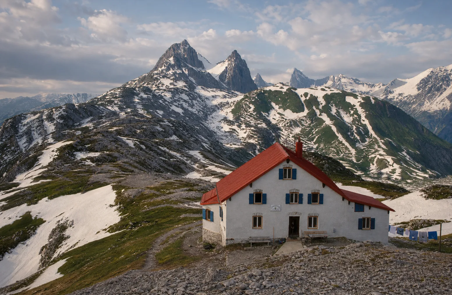 Wochenendrunde Leutkircher Hütte und Kaiserjochhaus