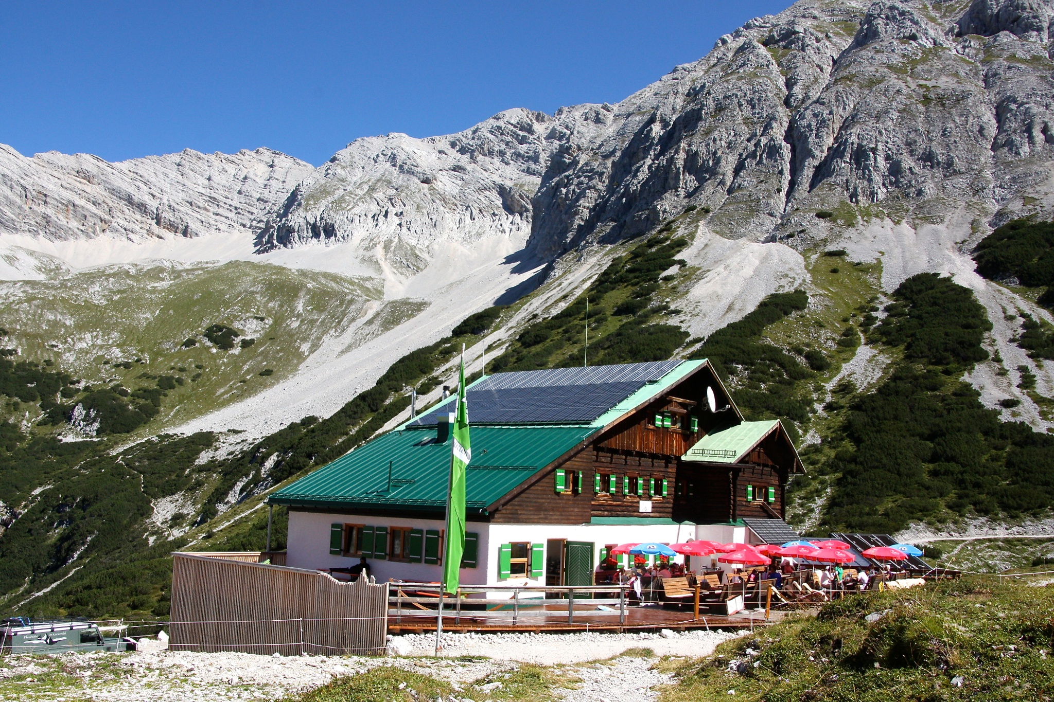 Pfeishütte im Karwendel, 1922m
