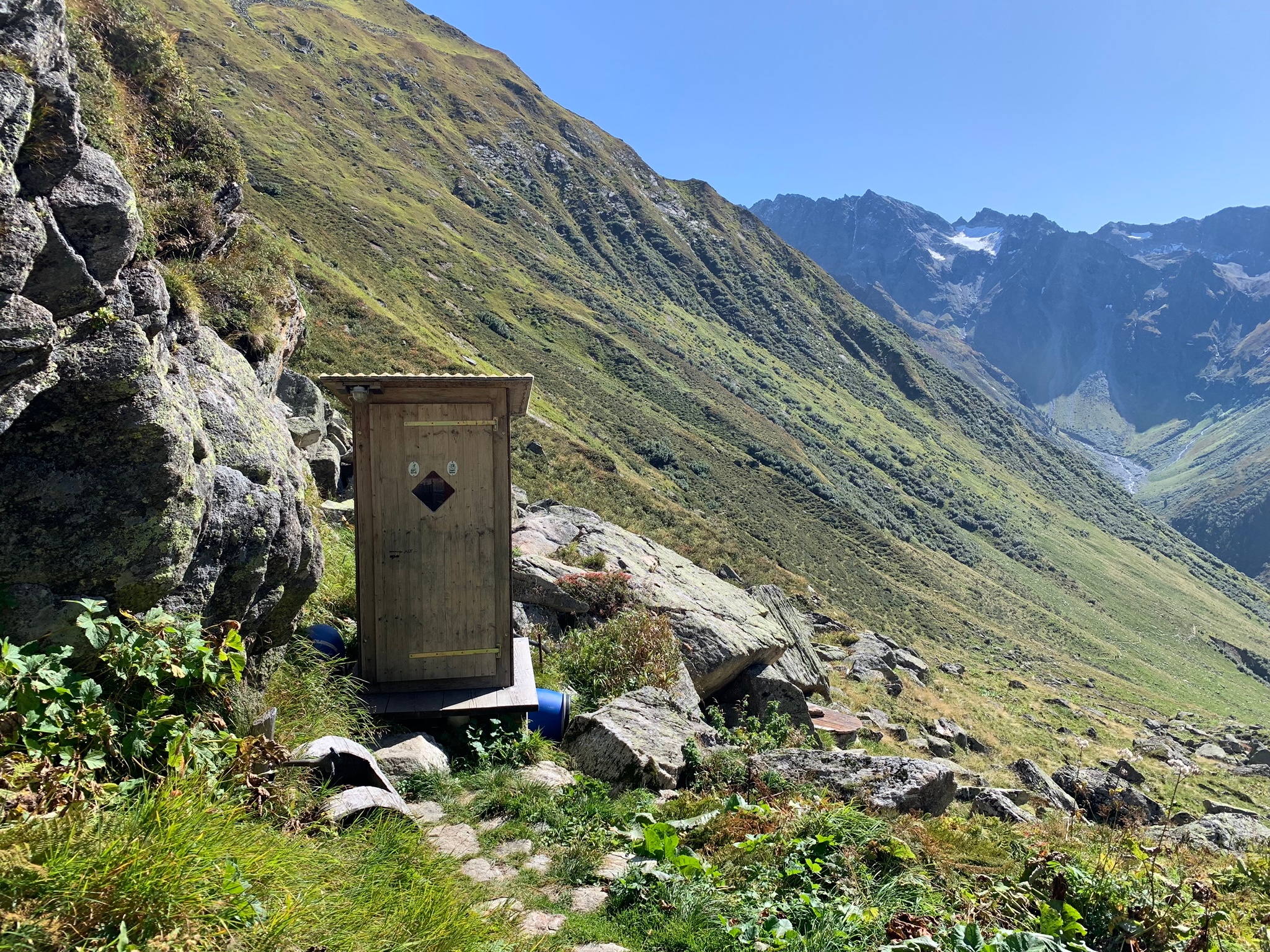 WC-Anlage Seetalhütte