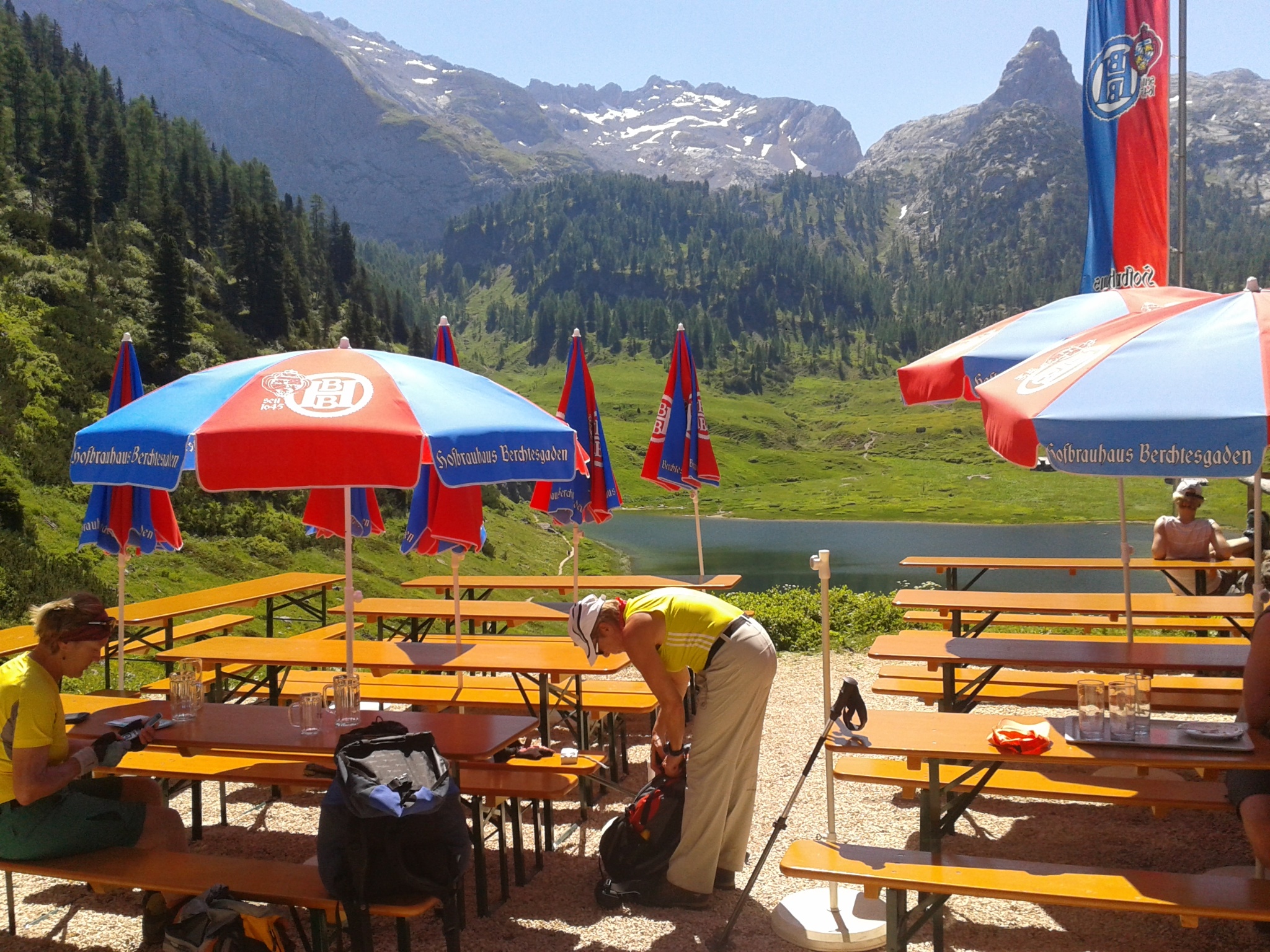 Sonnenterrasse am Funtensee